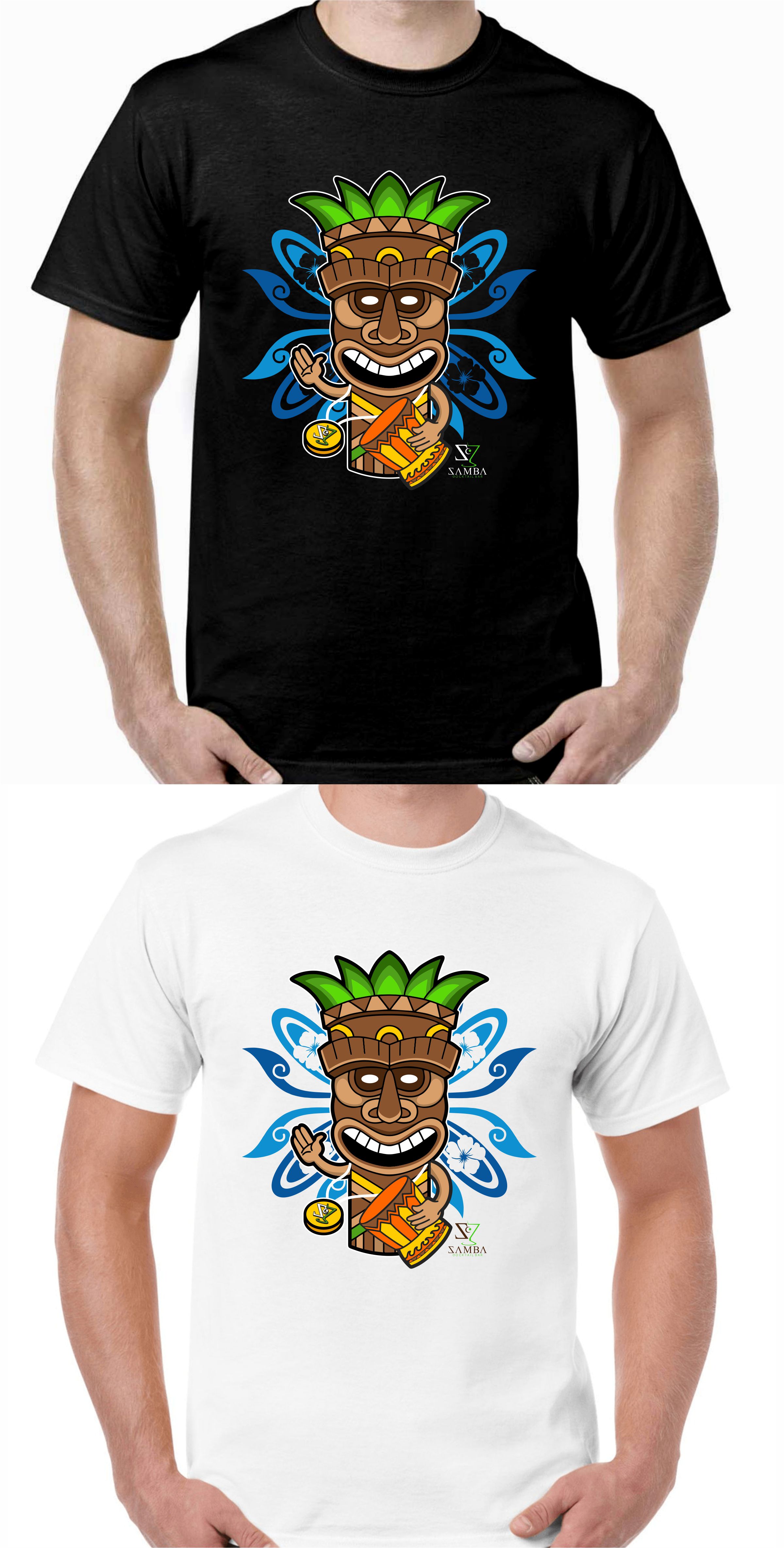 T-Shirt-Design von sam_reef für Samba Cocktailbar | Design #29240801