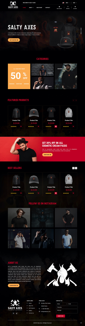 Wix Design by pb for this project | Design: #29226895