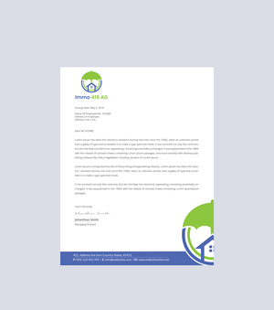 Stationery Design by Creations Box 2015 for this project | Design: #29227185