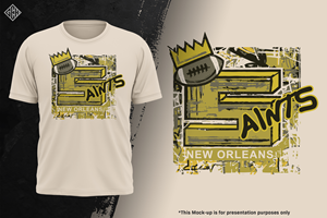 I want my Saints tv shirt | Diseño de Camiseta por gekgrfx
