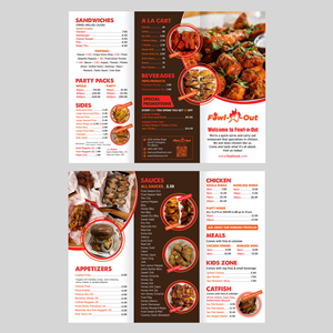 Need a trifold menu | Diseño de Flyer por GraphicsGuru