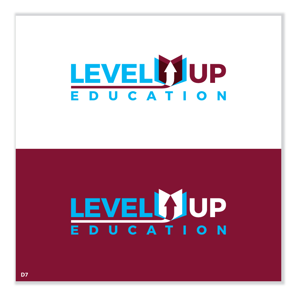 Upmarket, Playful, Education Logo Design for Level Up Education by
