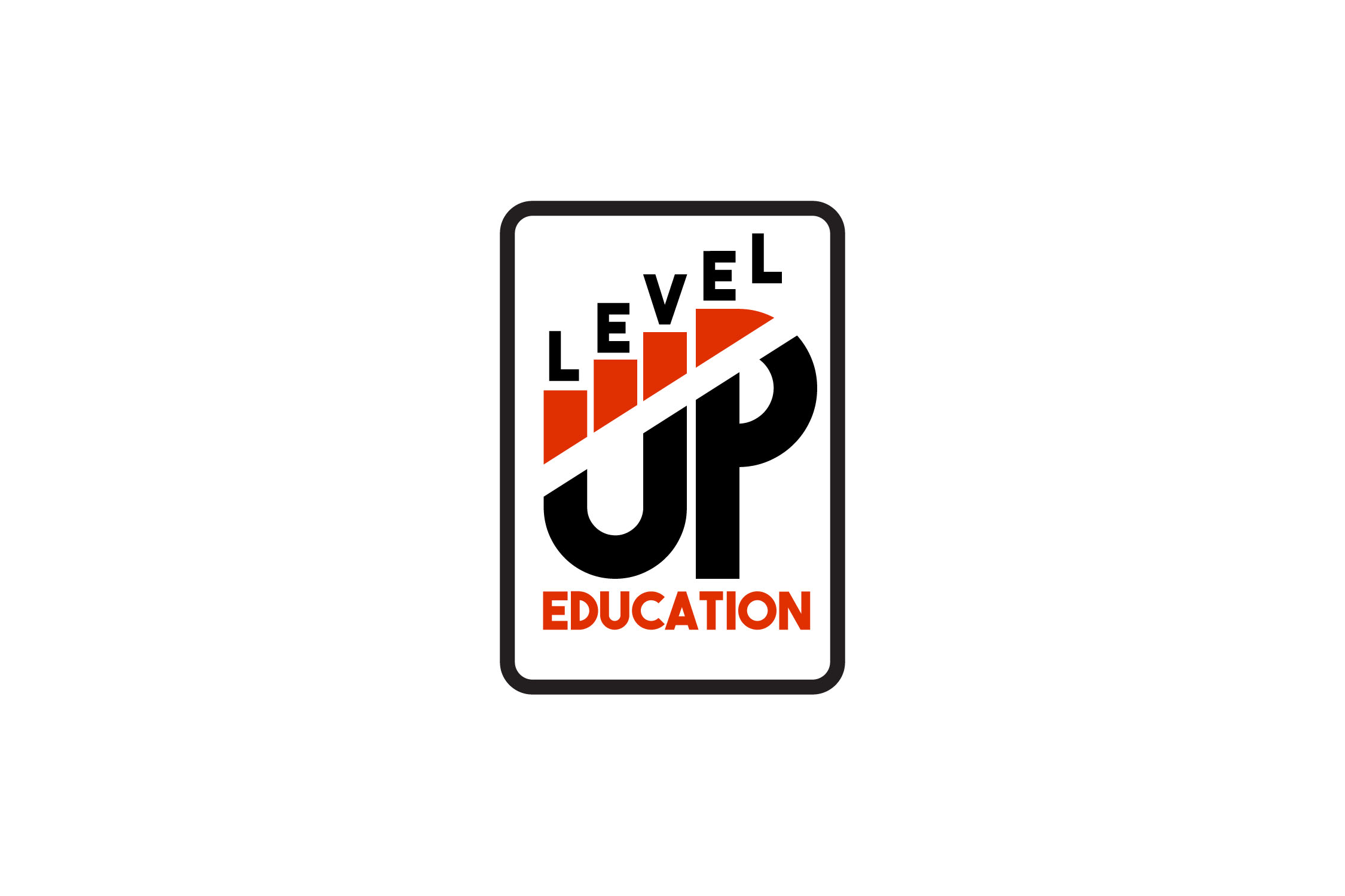 Upmarket, Playful, Education Logo Design for Level Up Education by