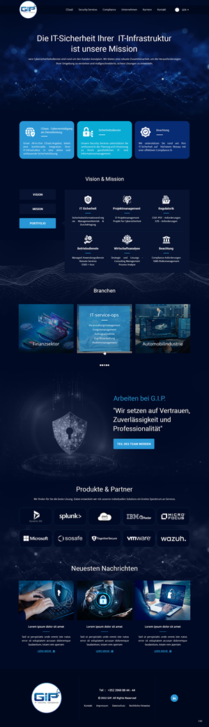Web Design by pb for G.I.P. S.à r.L. | Design: #29233282