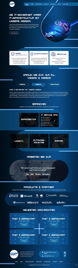 Web Design by pb for G.I.P. S.à r.L. | Design: #29233284