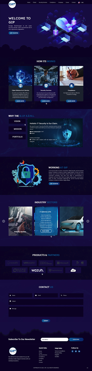 Web Design by pb for G.I.P. S.à r.L. | Design: #29233285