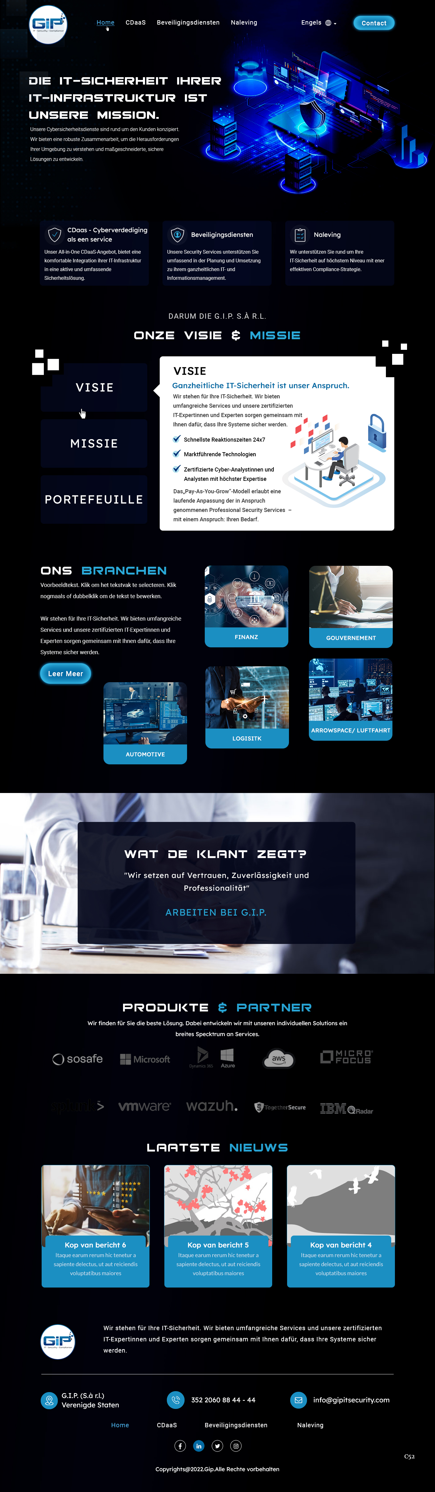 Web Design by pb for G.I.P. S.à r.L. | Design #29233287