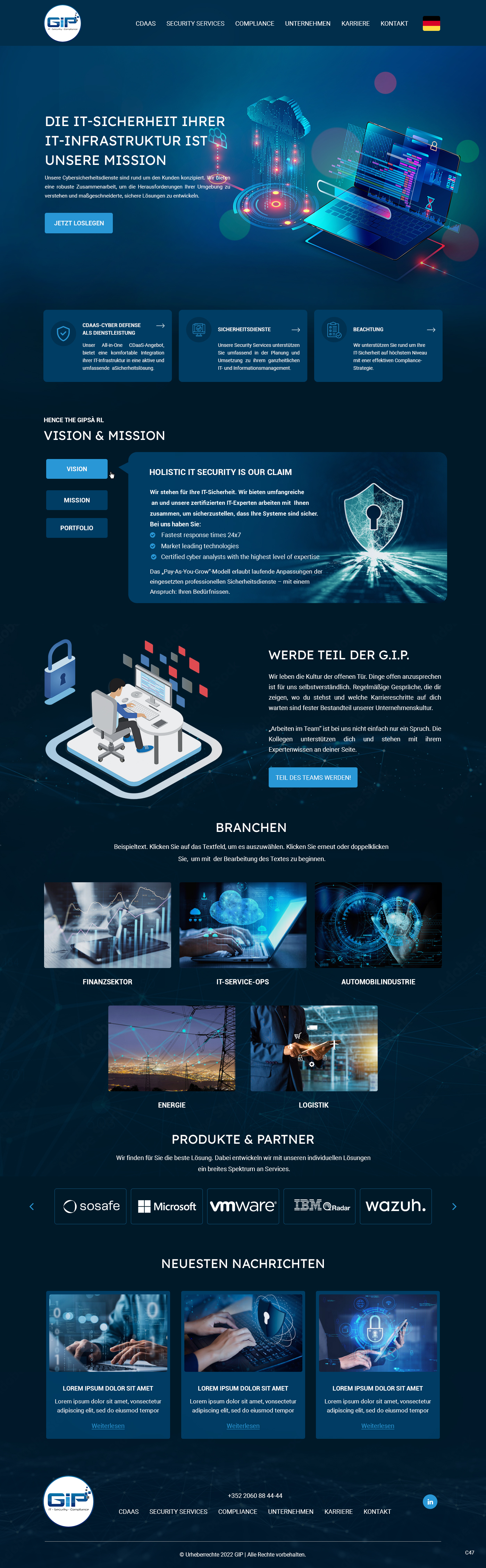 Web Design by pb for G.I.P. S.à r.L. | Design #29233288