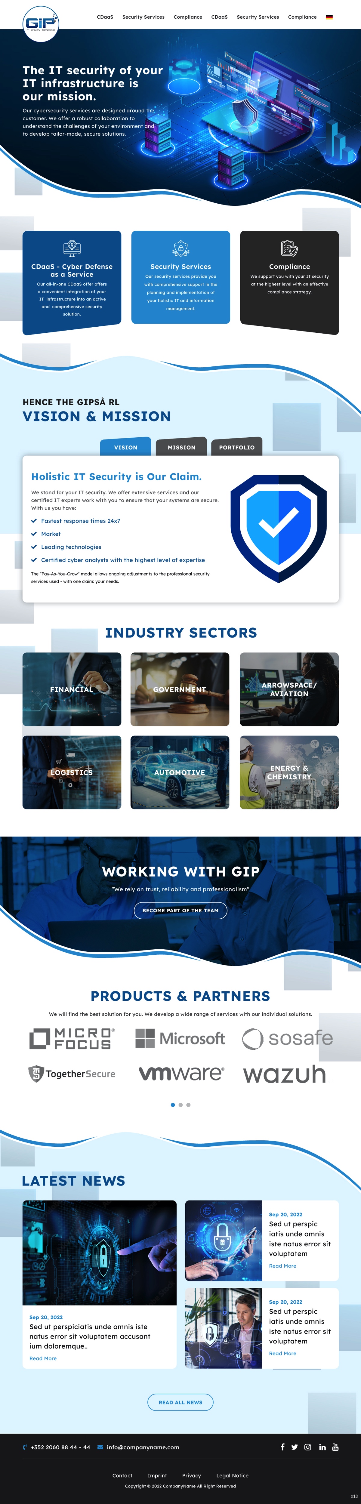 Web Design by pb for G.I.P. S.à r.L. | Design #29233294