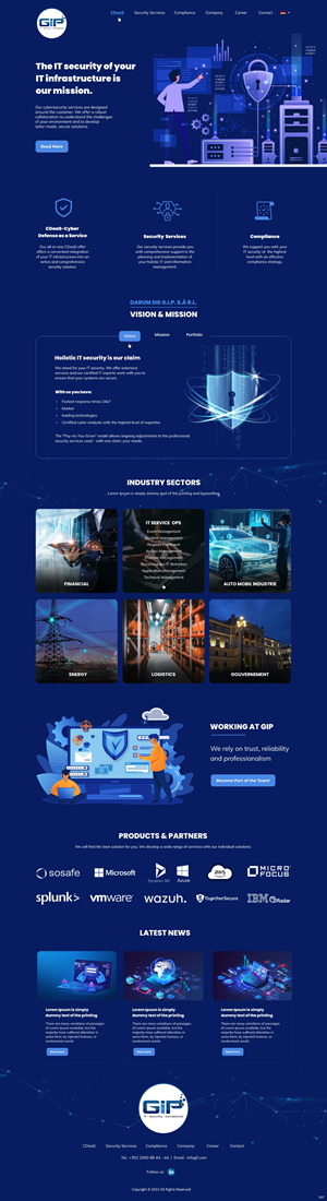 Web Design by pb for G.I.P. S.à r.L. | Design: #29233295