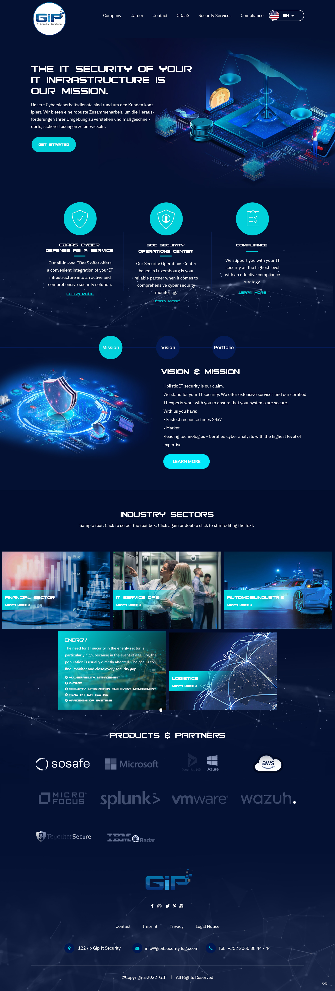 Web Design by pb for G.I.P. S.à r.L. | Design #29239451