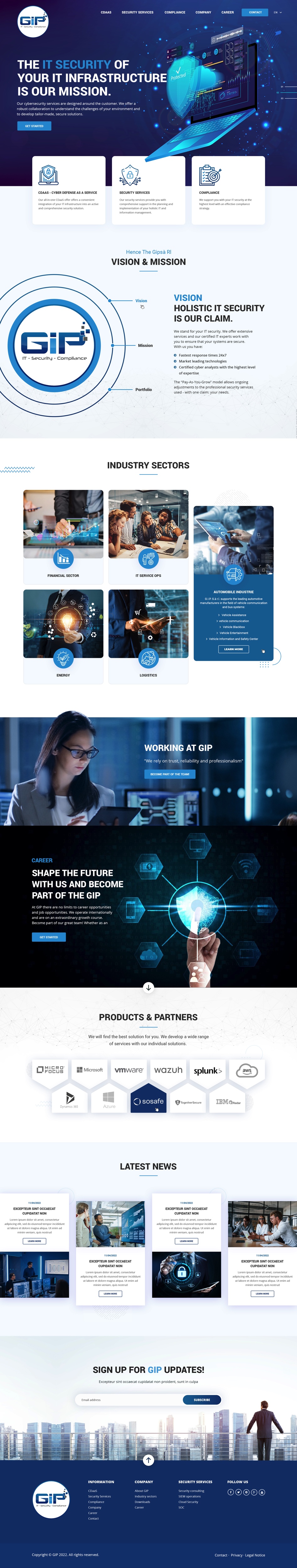 Web Design by pb for G.I.P. S.à r.L. | Design #29245721