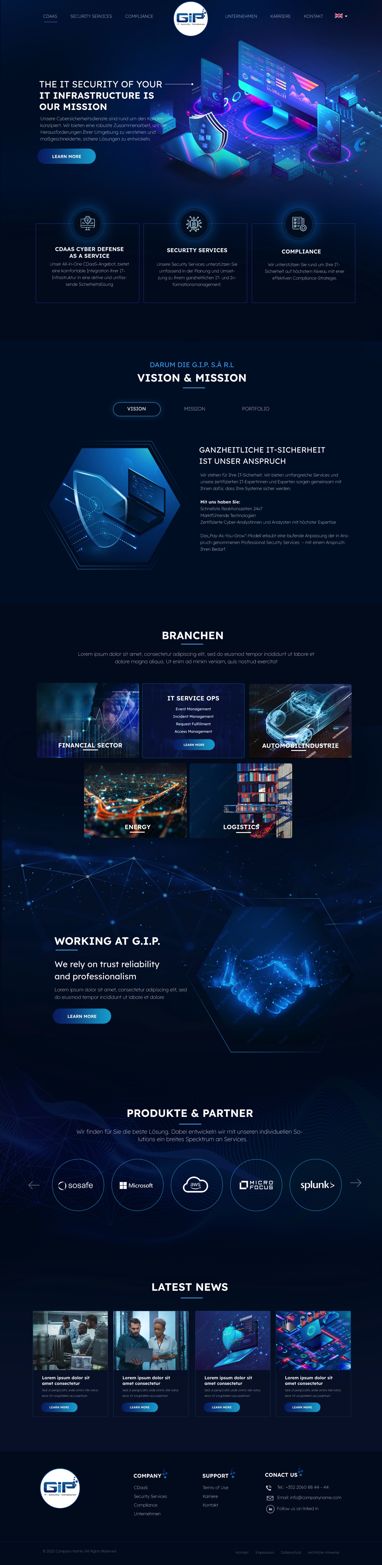 Web Design by pb for G.I.P. S.à r.L. | Design #29245722