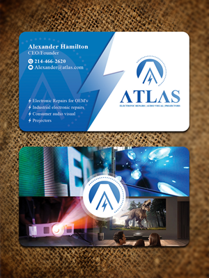 Business Card Design by Sandaruwan