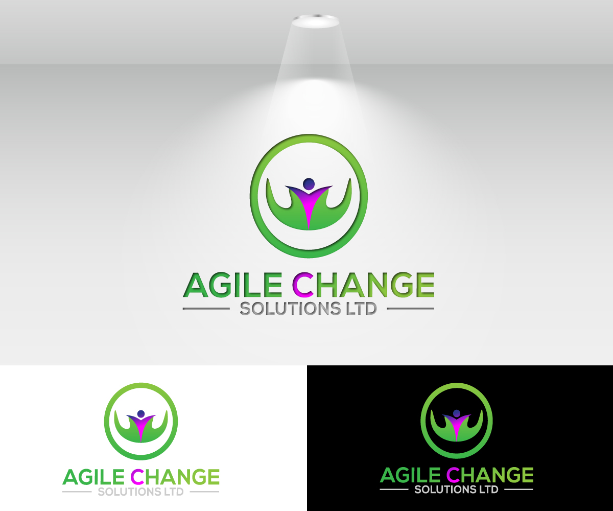 Logo Design by 24ksunny for Agile Change Solutions Ltd | Design #29226606