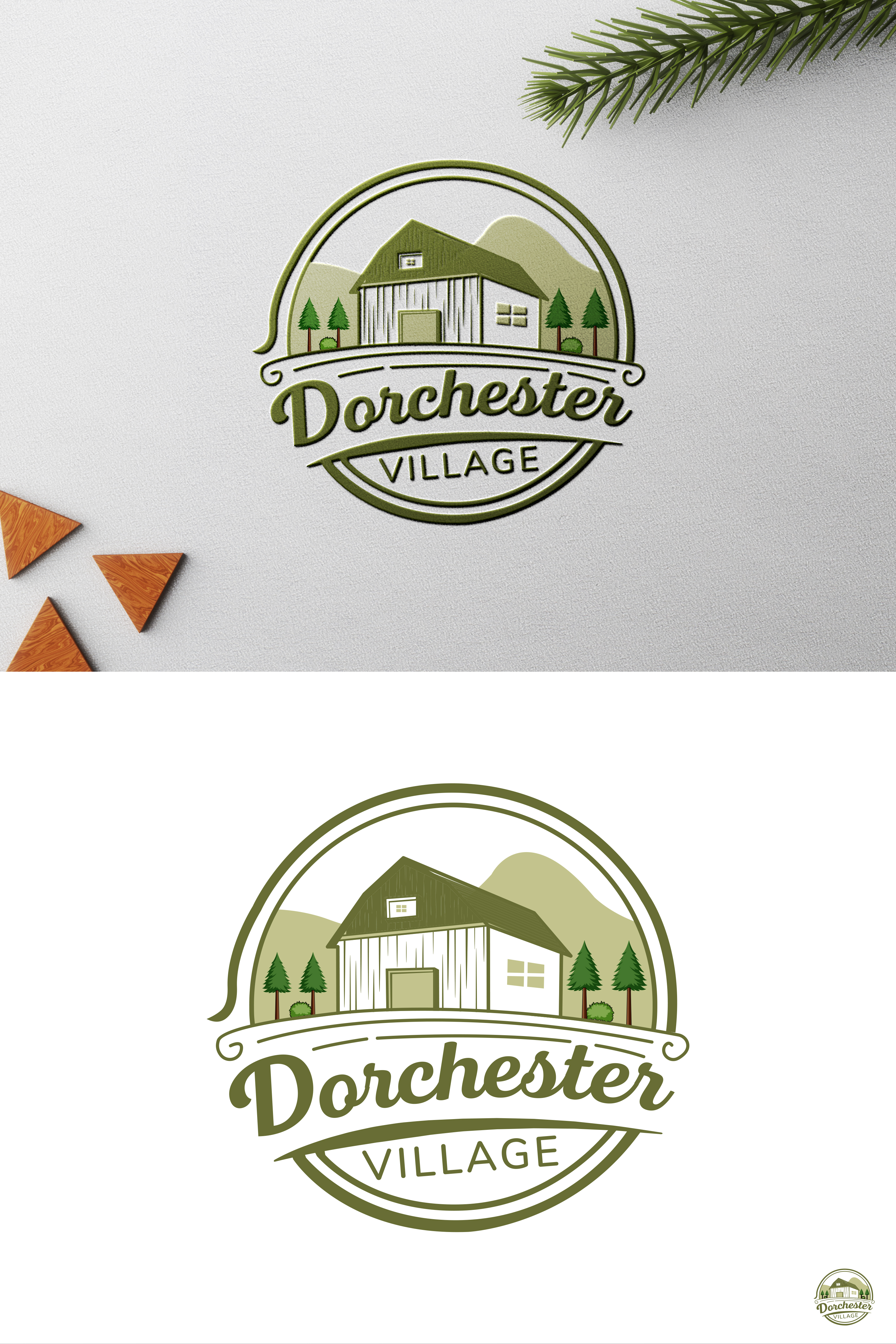 Logo Design by Design Athics for Centennial Construction | Design #29227053