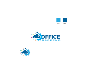 Office Backend Cloud Logo for backend website used for POS Software App ...