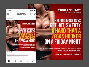 Instagram Pages with Bold Font | Graphic Design by Graphic Storm