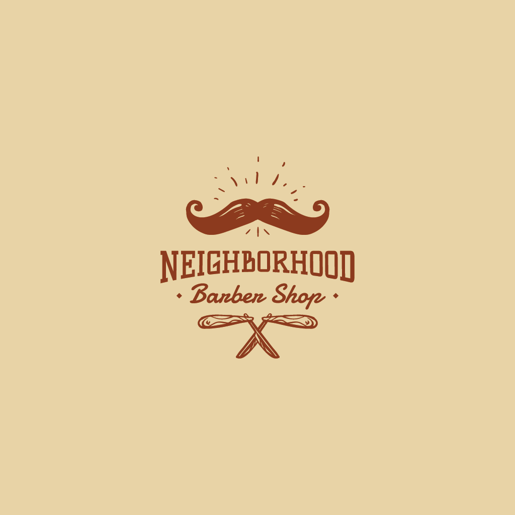 Logo Design by Jerwin Intac for NEIGHBORHOOD BARBER SHOP | Design #29228183