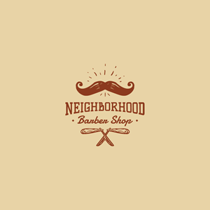 Logo-Design von Jerwin Intac für NEIGHBORHOOD BARBER SHOP | Design: #29228183