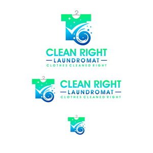 Diseño de Logo por Rough Art para Clean Right Laundromat | Diseño #29229699