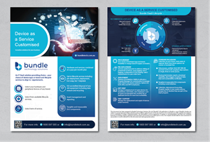 Laptop Desktop Device as a Service Flyer | Flyer-Design von alex989