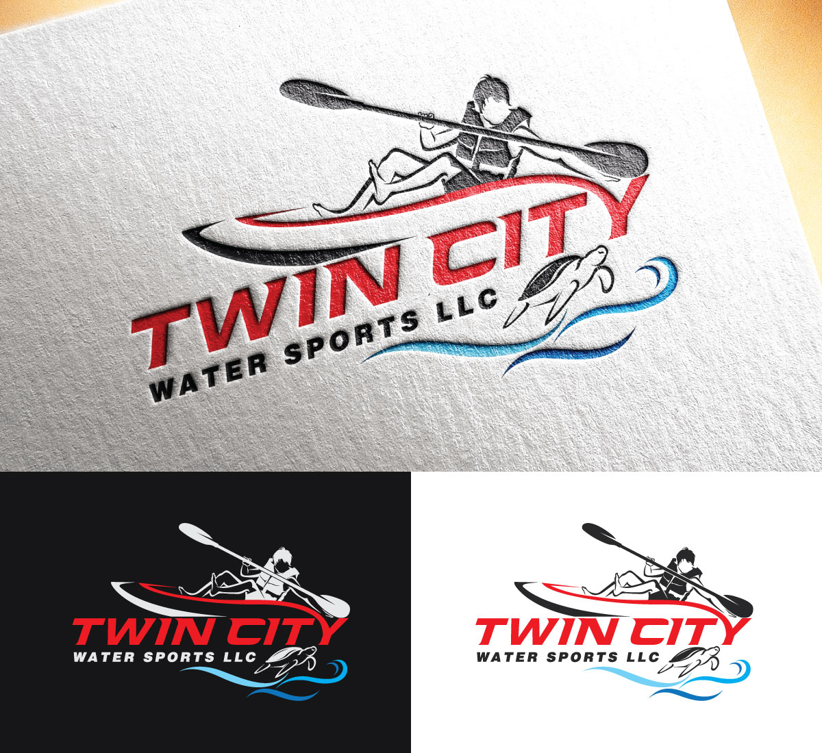 Logo Design by Dot Design 3 for Twin City Water Sports LLC | Design #29229305