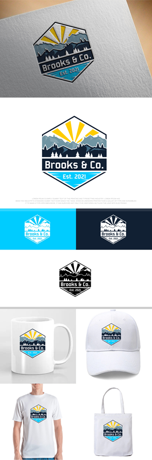 Logo Design by fly  design for Brooks & Co. | Design: #29230834