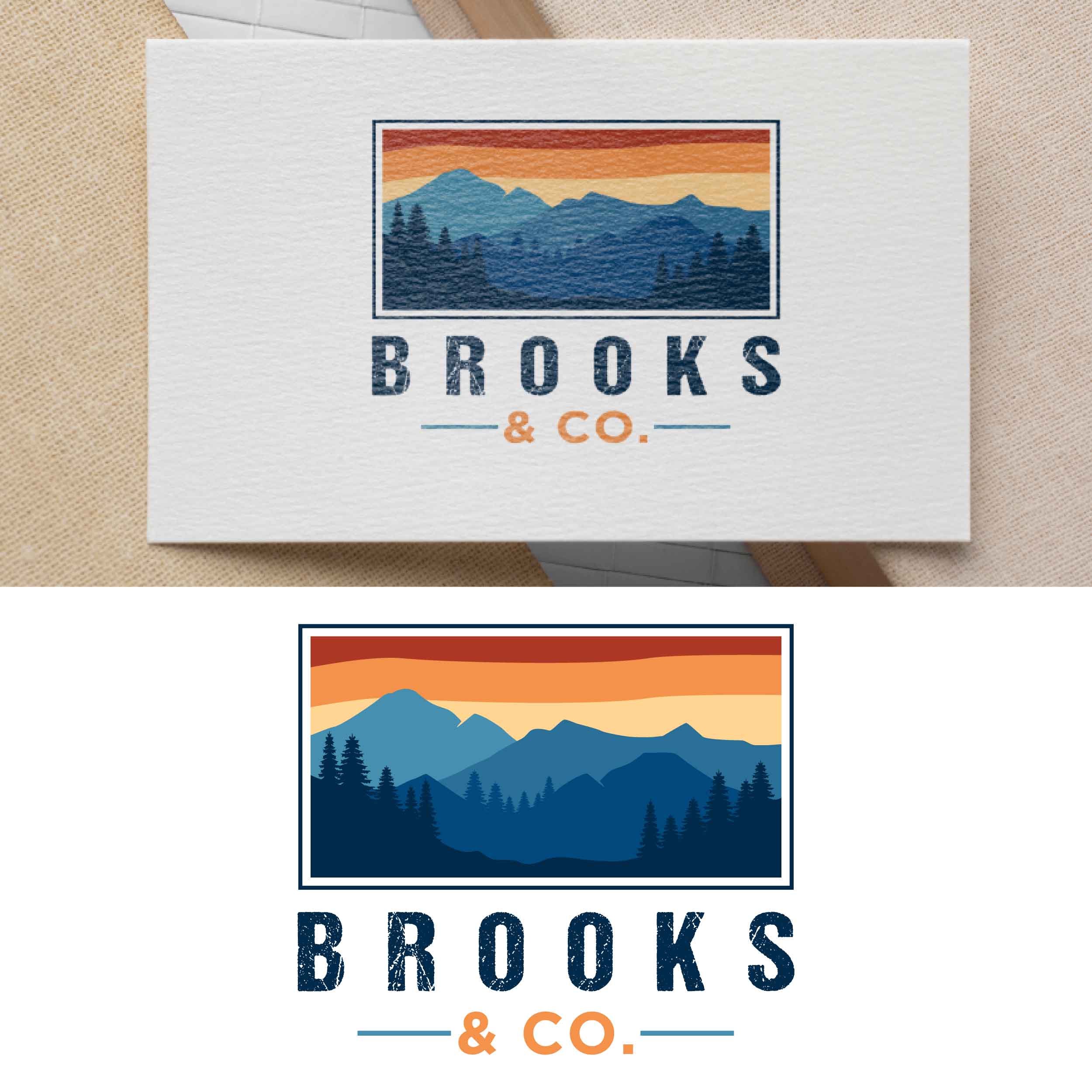 Logo Design by fly  design for Brooks & Co. | Design #29230835