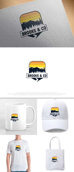 Logo Design by fly  design for Brooks & Co. | Design: #29230836