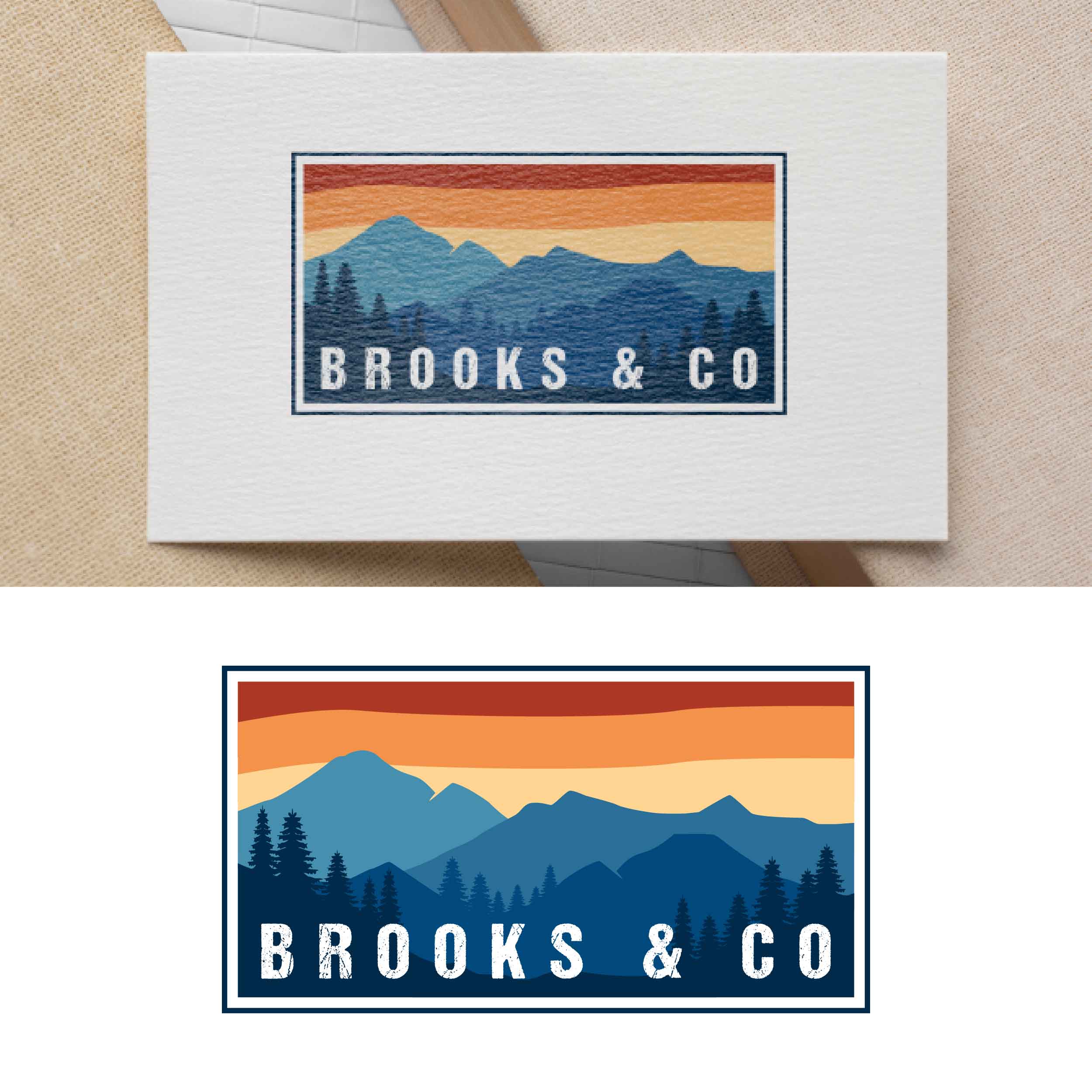Logo Design by fly  design for Brooks & Co. | Design #29249121