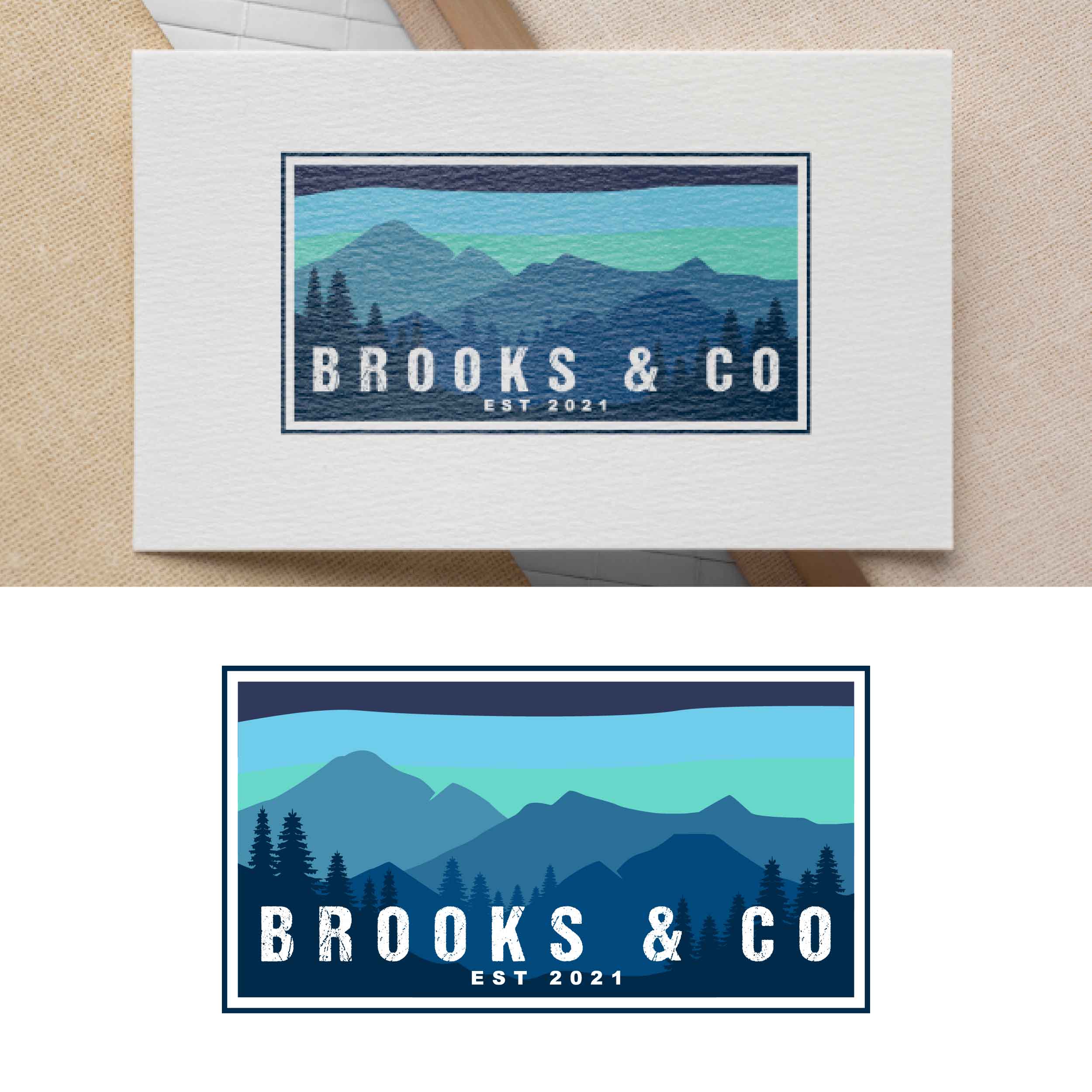 Logo Design by fly  design for Brooks & Co. | Design #29261823