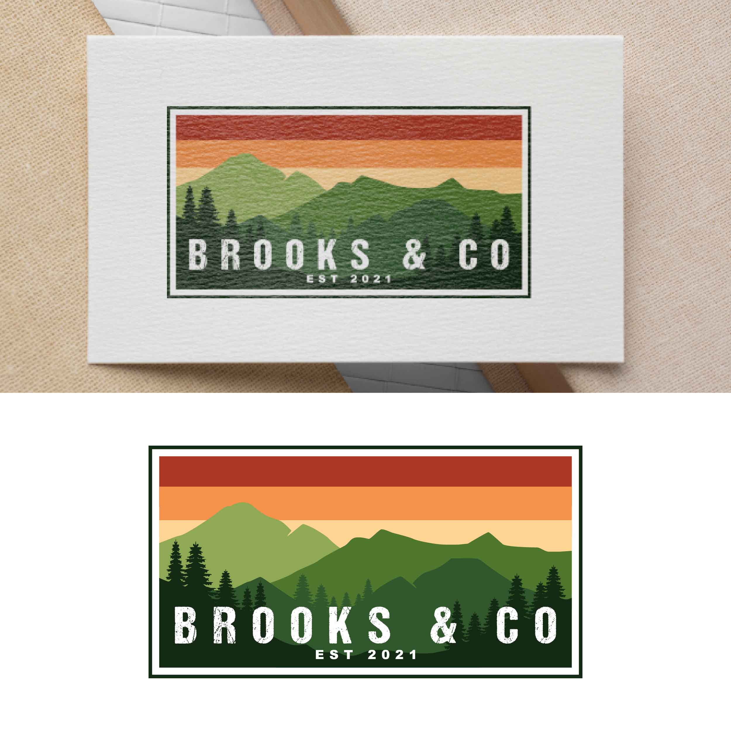 Logo Design by fly  design for Brooks & Co. | Design #29261824