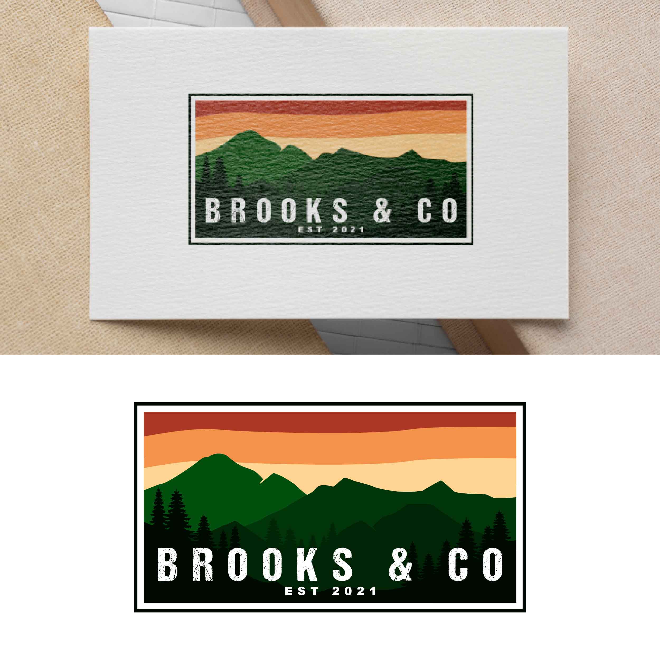Logo Design by fly  design for Brooks & Co. | Design #29261826