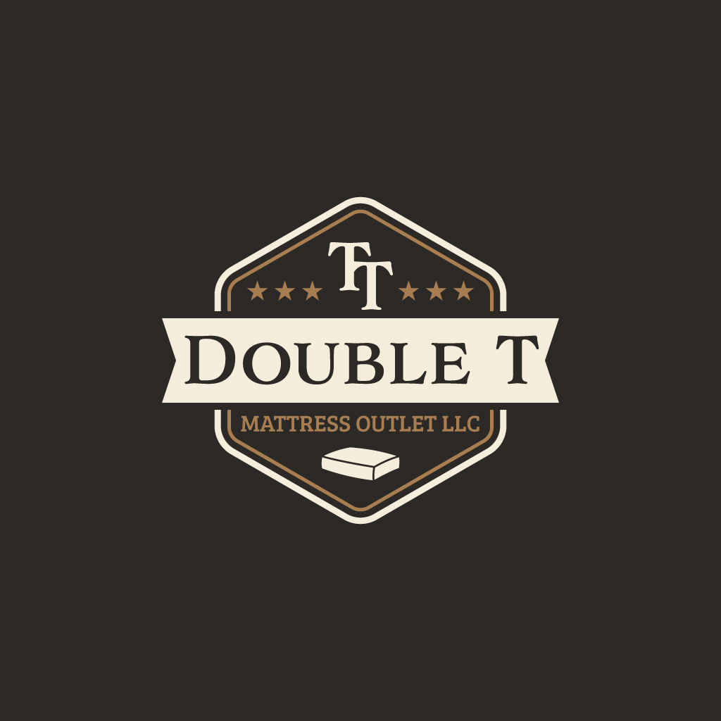 Logo Design by JohnnyCactus for Double T Mattress Outlet LLc | Design #29229245