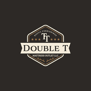 Double T Mattress Outlet LLC  Rustic Furnishings | Design de Logo par JohnnyCactus