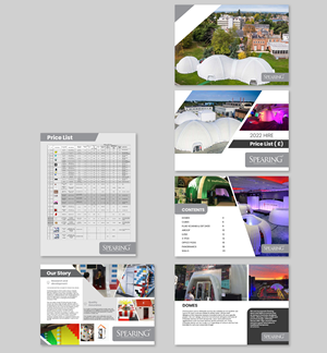 Redesign of product price lists and brochures | Diseño de Flyer por emoblack989