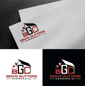 Logo Design by RS_Design for Bens Gutters Commercial | Design: #29231808