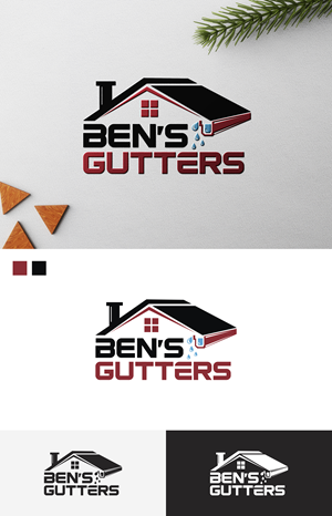 Logo Design by Design Athics for Bens Gutters Commercial | Design: #29232052