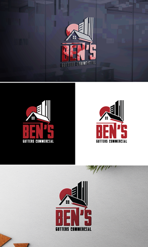 Logo-Design von Revolt Team für Bens Gutters Commercial | Design: #29235973
