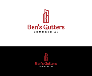Logo Design by Kavth for Bens Gutters Commercial | Design: #29267076
