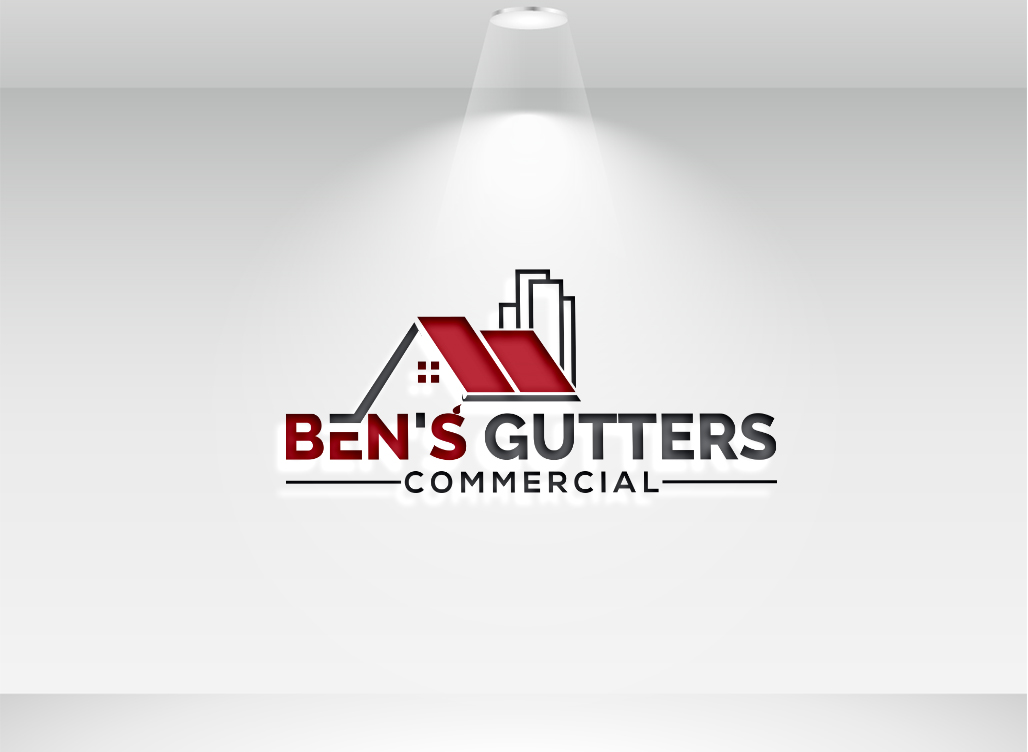 Logo Design by MANIK 42 for Bens Gutters Commercial | Design #29232998