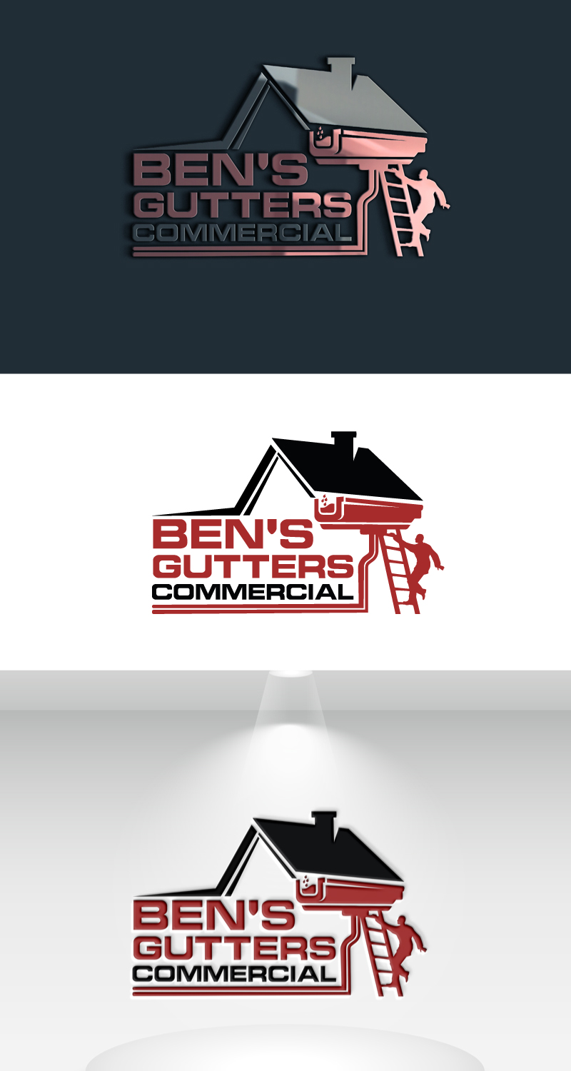 Design de Logo par UmmeDesign pour Bens Gutters Commercial | Design #29232154
