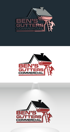 Logo-Design von UmmeDesign für Bens Gutters Commercial | Design: #29232154