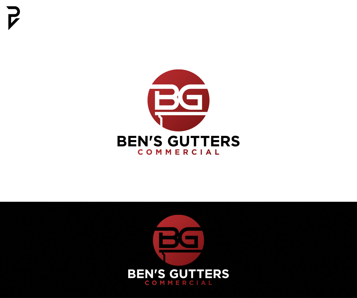 Logo Design by poisonvectors for Bens Gutters Commercial | Design #29233752