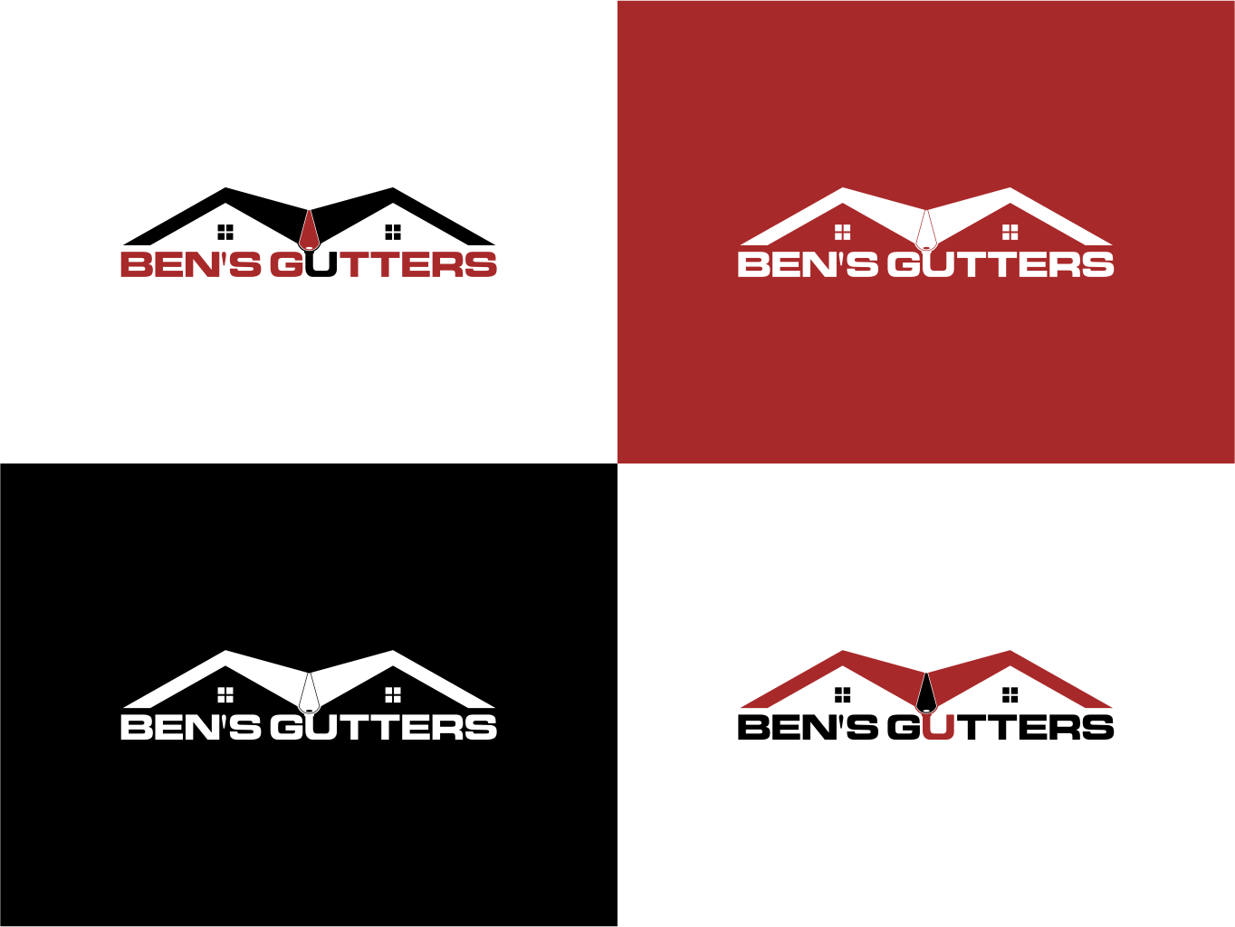 Logo-Design von Art-Workers für Bens Gutters Commercial | Design #29268488