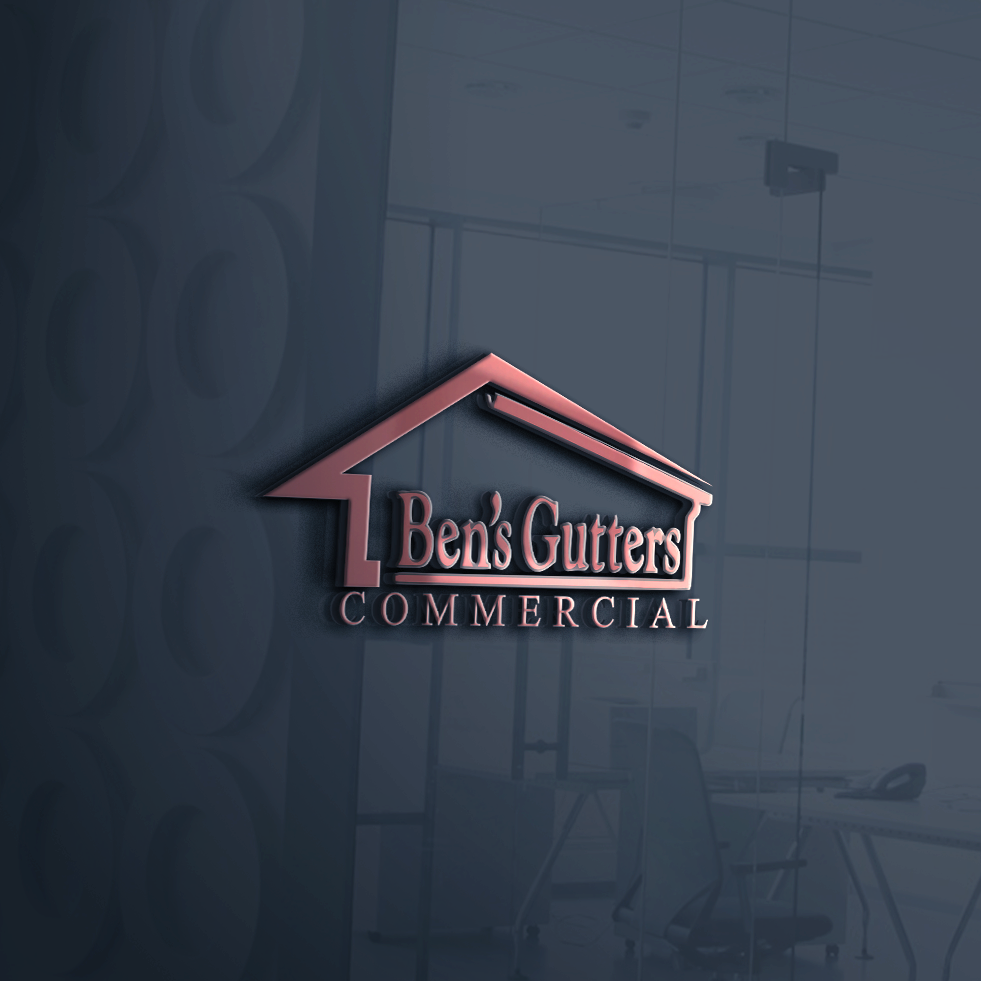 Logo-Design von SteffySummer für Bens Gutters Commercial | Design #29261808