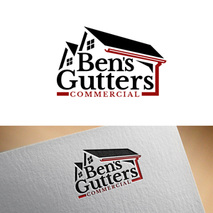 Logo-Design von PsyPen für Bens Gutters Commercial | Design: #29236325
