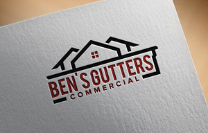 Logo Design by 4tech services for Bens Gutters Commercial | Design: #29233524