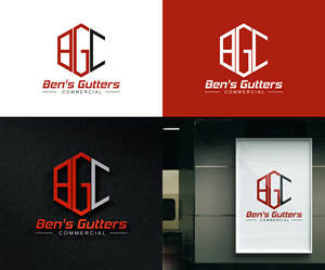 Logo-Design von Adeikhan für Bens Gutters Commercial | Design: #29268463